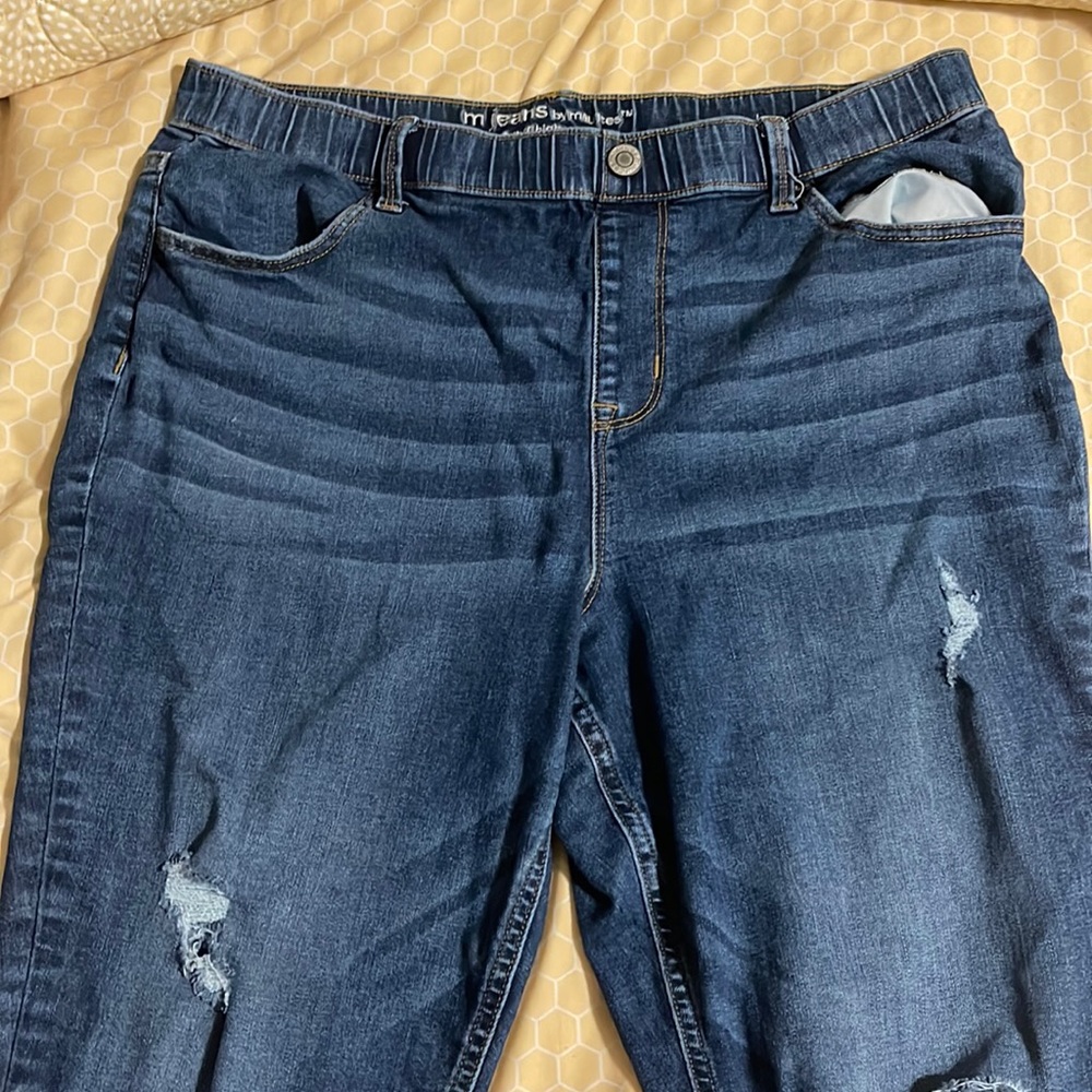 High rise jeggings